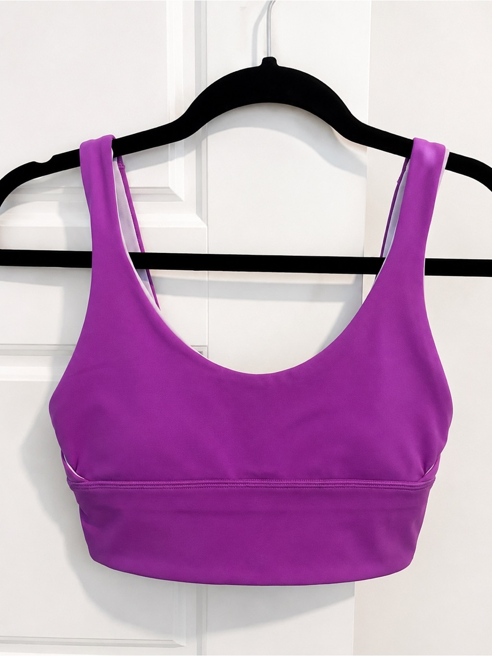 Lululemon Purple Sports Bra Women’s Small Yoga Workout Activewear
